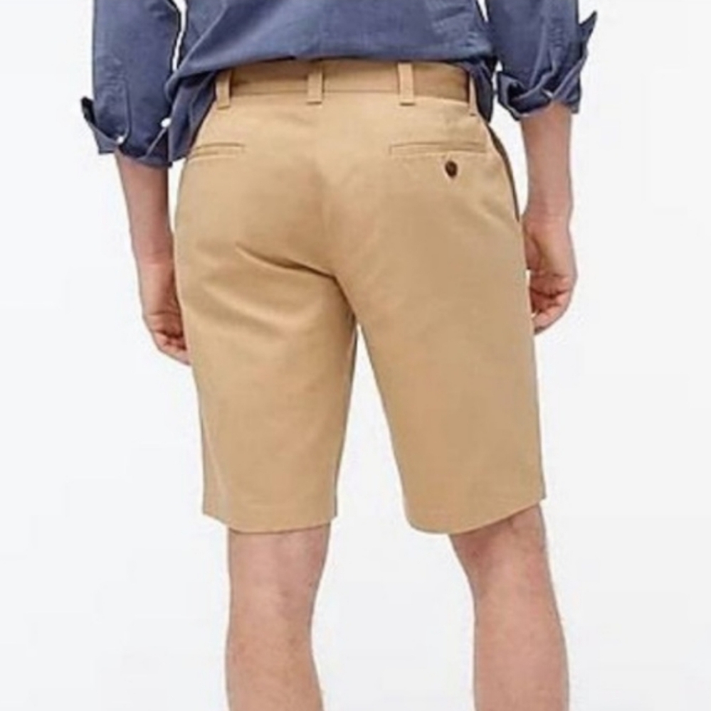 J. Crew Rivington Bundle(2) Shorts Sz33W Khaki/ Navy Blue Flat Front - Picture 8 of 14